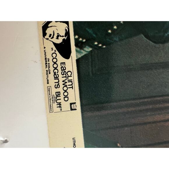 Photo Still 1968 Film Coogan's Bluff Clint Eastwood Pool Table Fight 68 / 196 JL - Picture 5 of 9